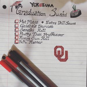 Graduation Sushi